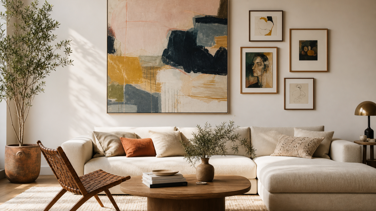 Kunst en interieur: kunst kiezen voor je huis